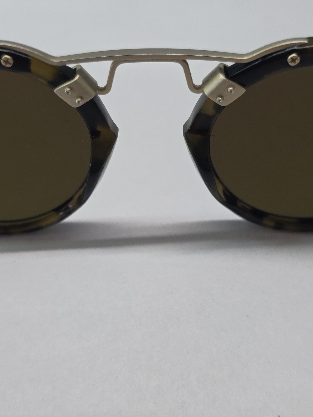 Krewe 34833 St Loius Round Tortoiseshell Sunglasses ( Read Description) - Picture 3 of 7